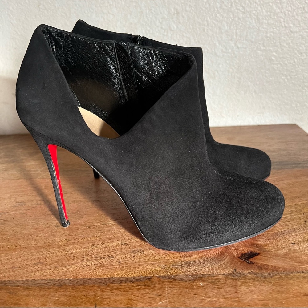 Elegant Black Stiletto Ankle Boots